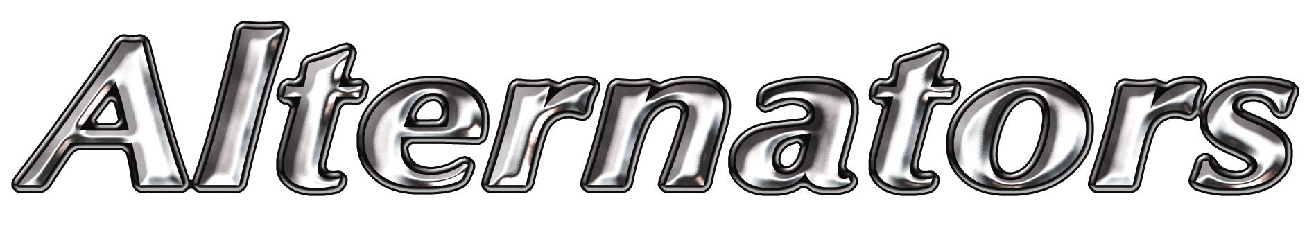 High Output - Chrome Alternators